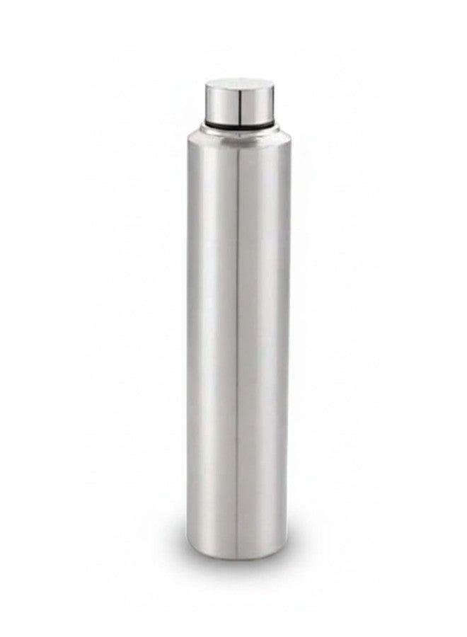 FINALITY Stainless Steel Water Bottle| Fridge Water Bottle, 1 Litre (1000ml), Silver Color, Pack of (1) - Image 1